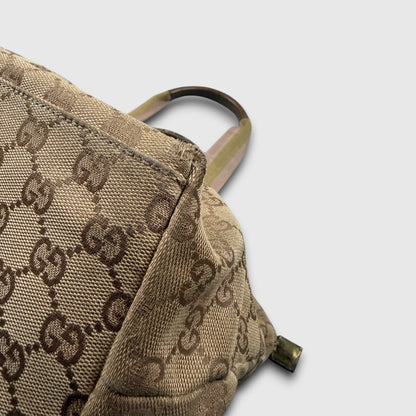 Gucci GG Canvas Web/Sherry Line Tote bag
