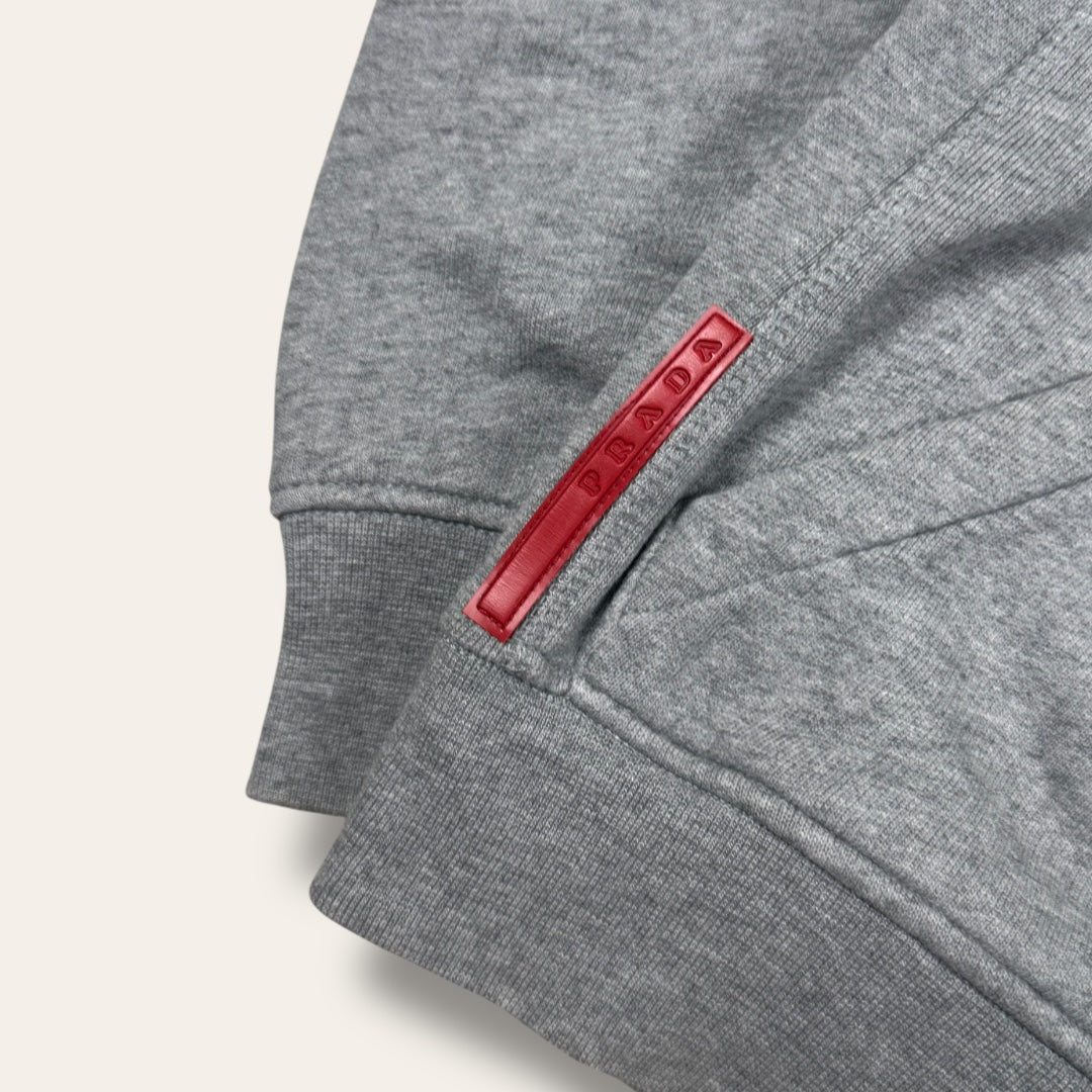 Prada sport 2008 hoodie grey - Large