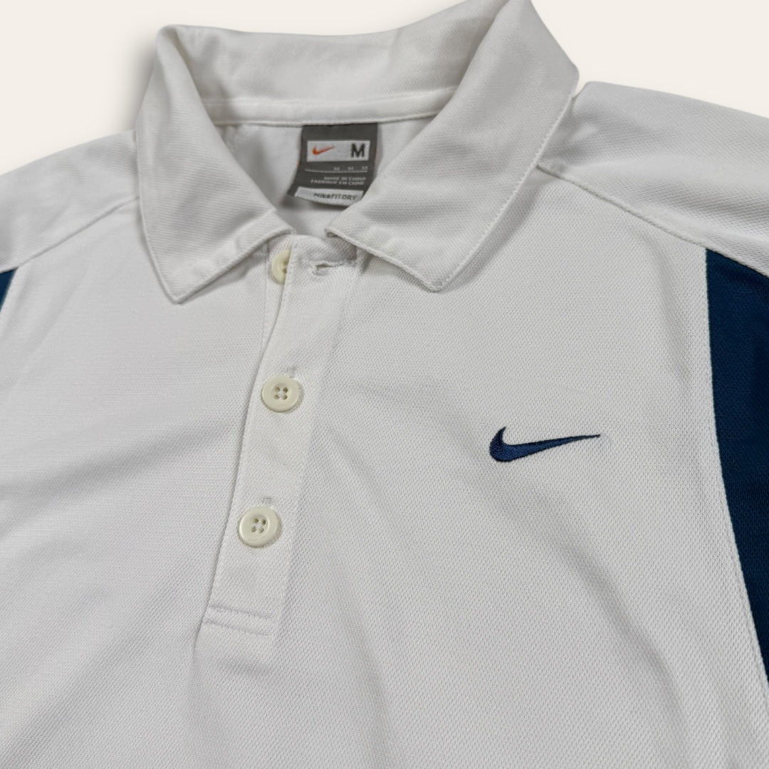 Nike 00’s polo shirt white - Medium