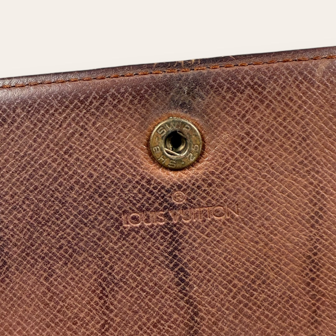 Louis Vuitton wallet brown