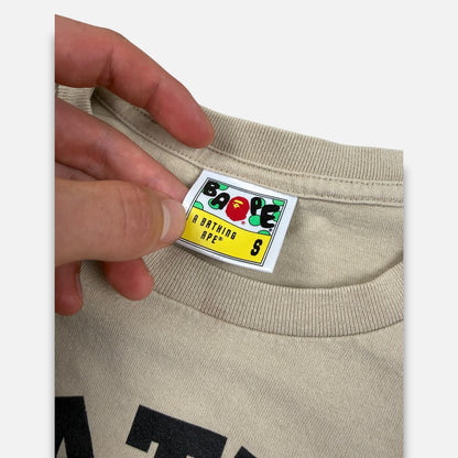 Bape tee creme - Small