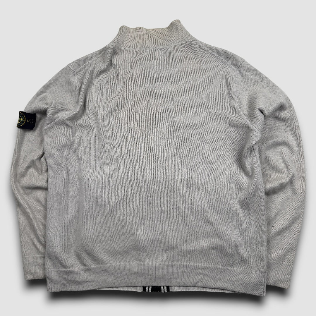 Stone Island zip-up vest grey - Extra large