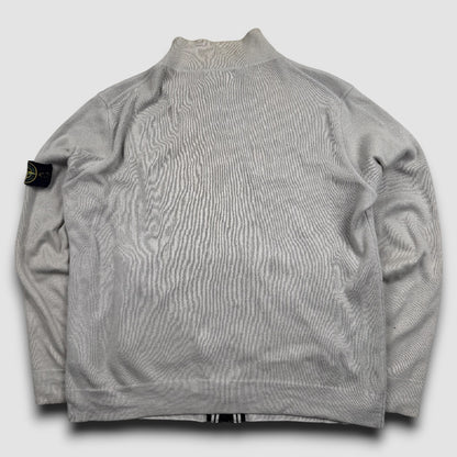 Stone Island zip-up vest grey - Extra large