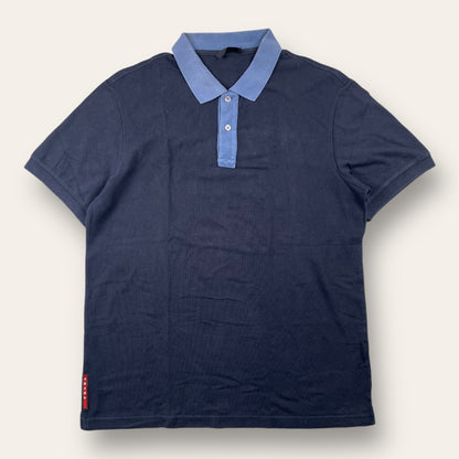 Prada poloshirt navy - extra large / Large