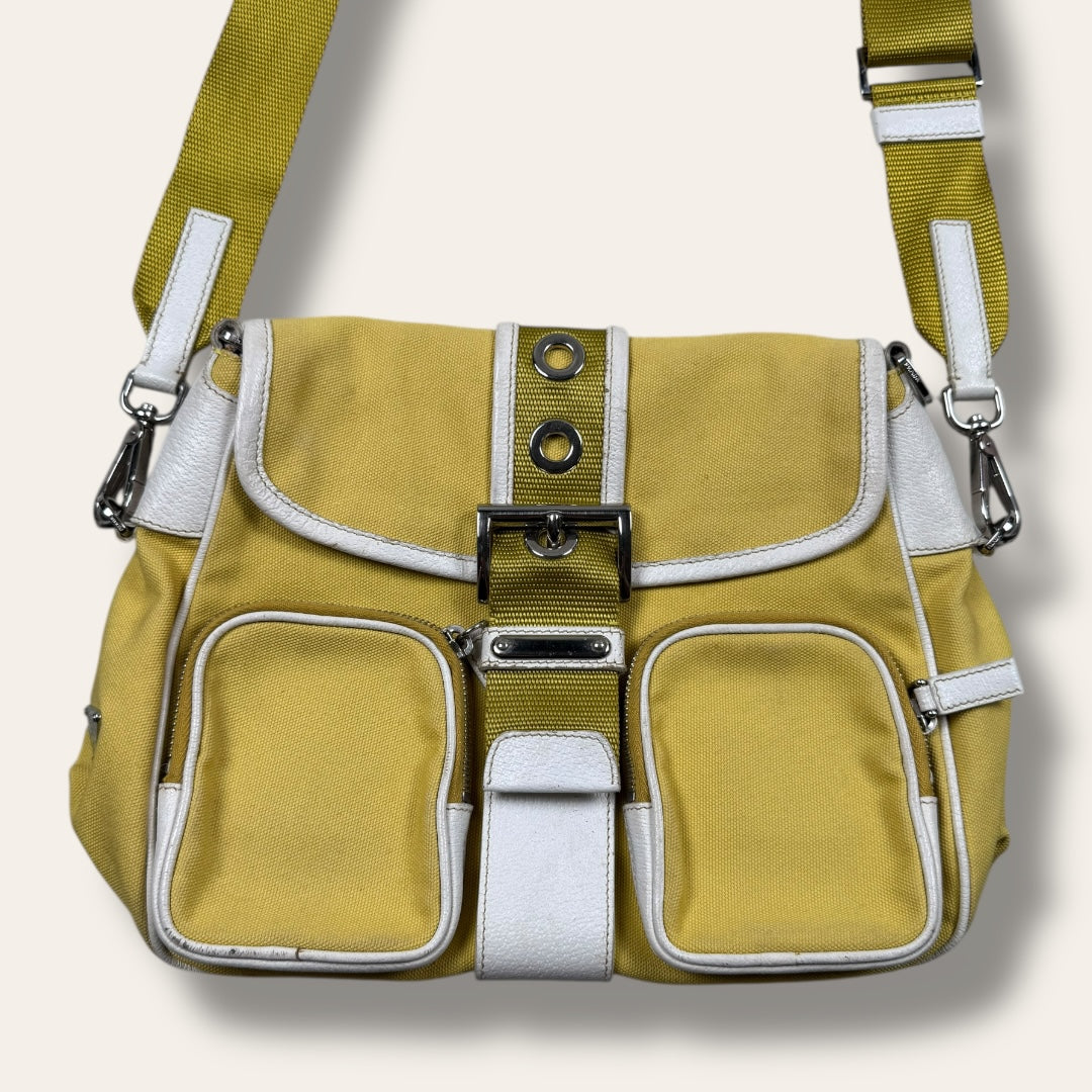 Prada shoulder bag yellow