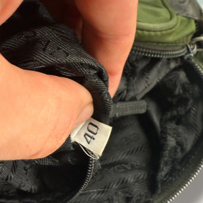 Prada shoulder bag khaki