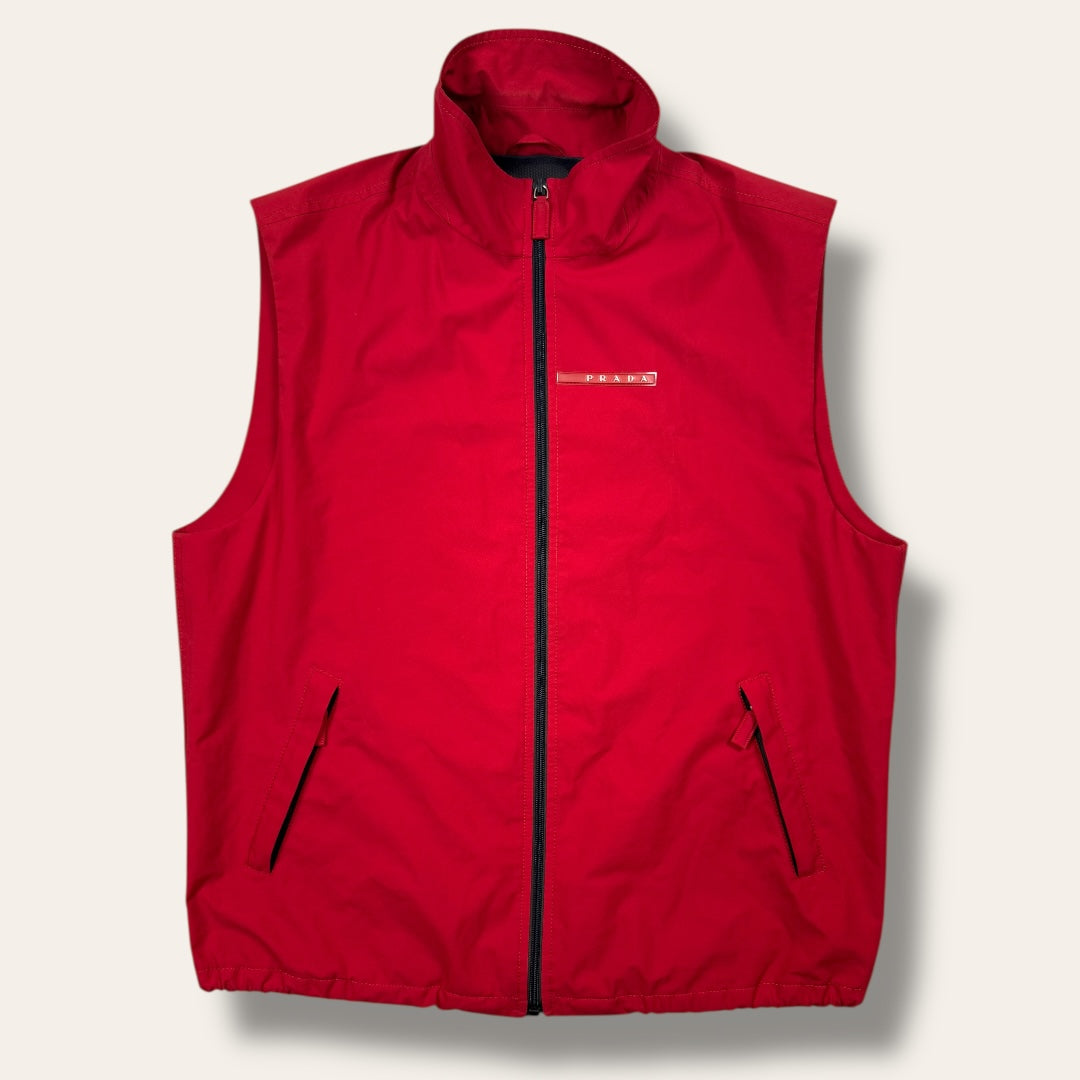 Prada vest red - Medium