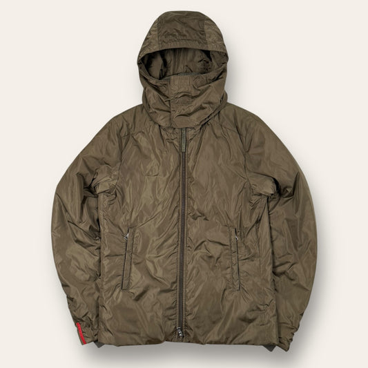 Prada sport down jacket khaki - Medium