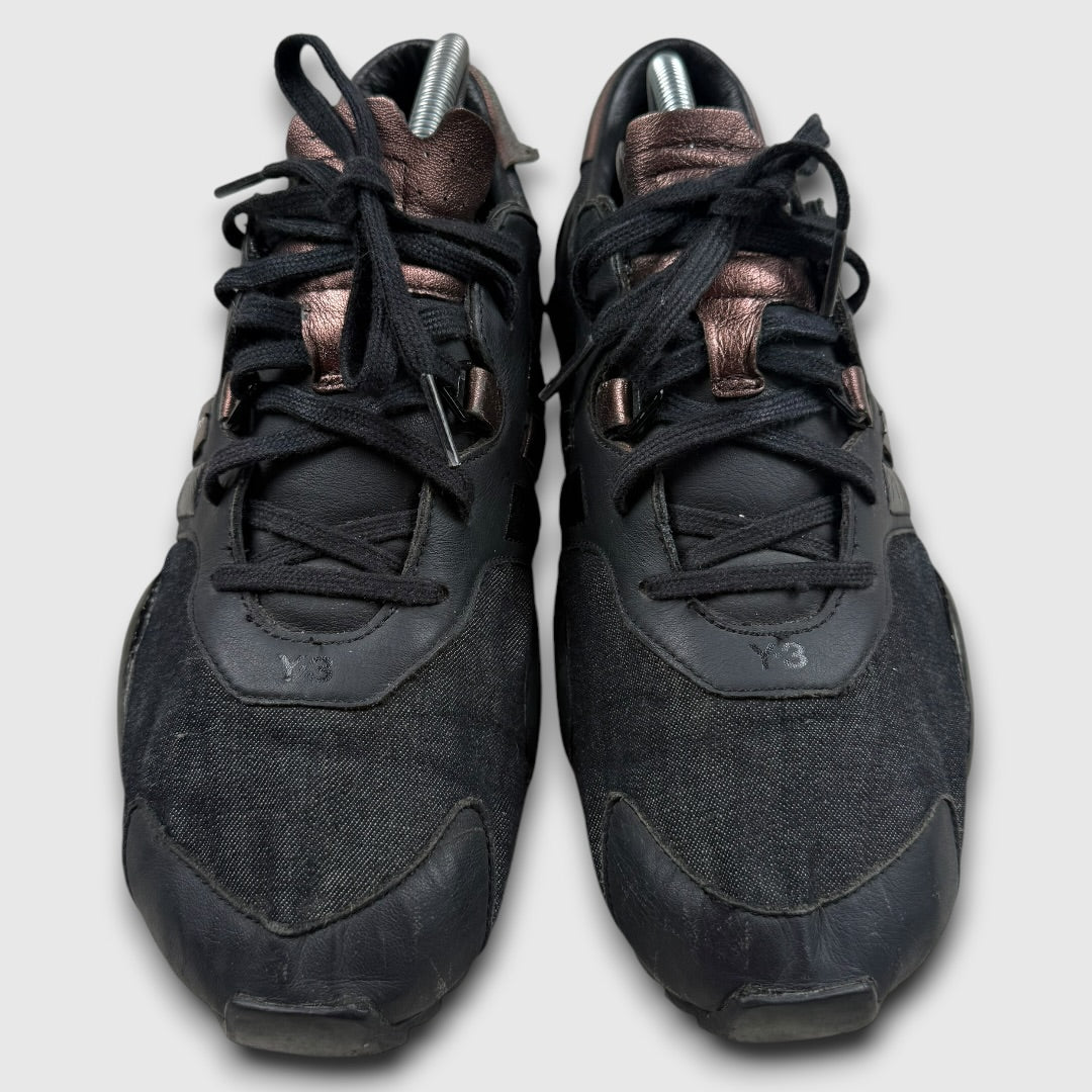 Y-3 low top sneakers black/bronze - 42,5