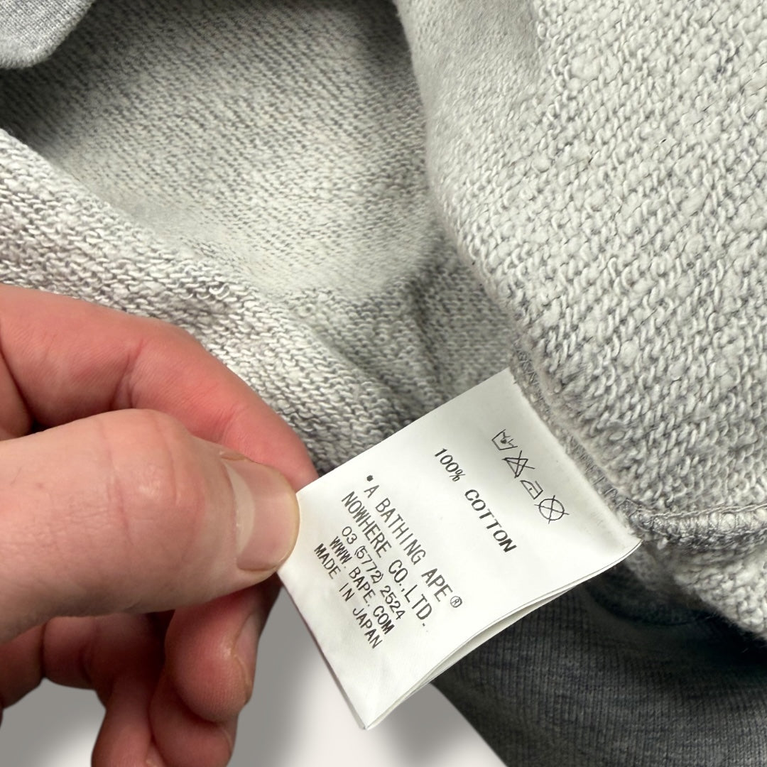 Bape head sweater grey - medium