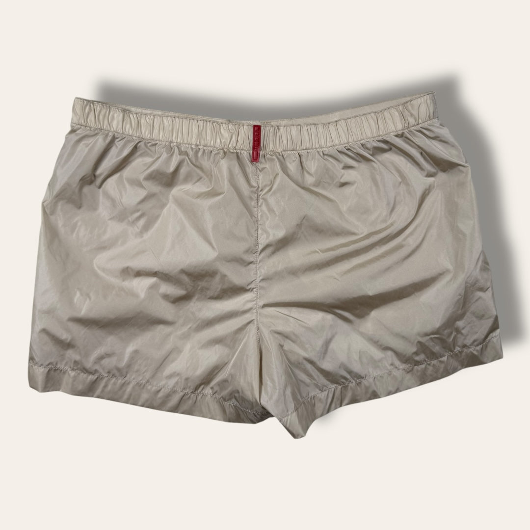 Prada sport swim trunks beige - Medium