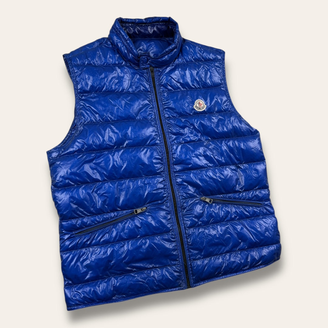 Moncler gui gilet blue - Medium/Large