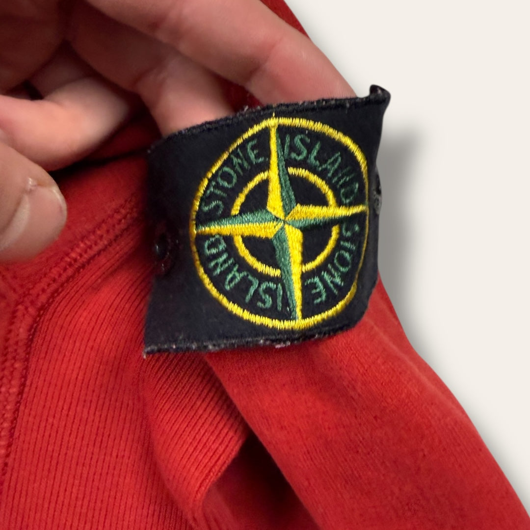 Stone Island hoodie red - Large