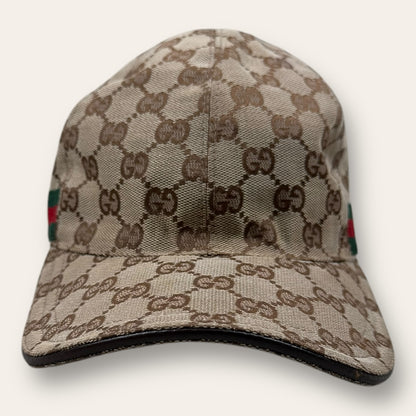 Gucci canvas cap beige - Medium