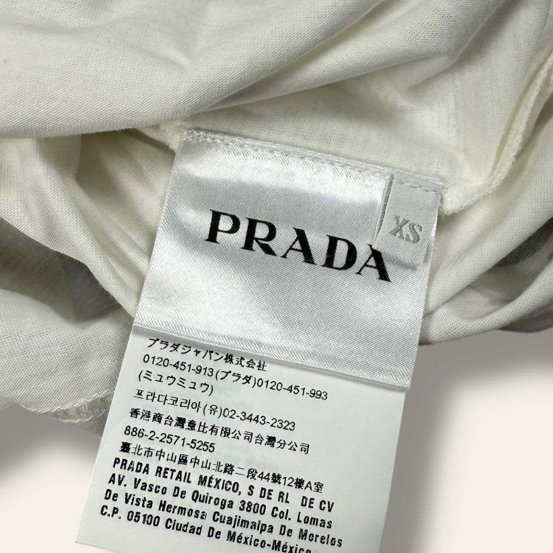 Prada tee 2018 white/yellow - Small
