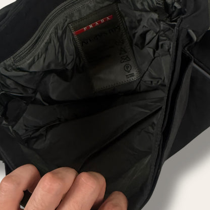 Prada sport messenger bag black