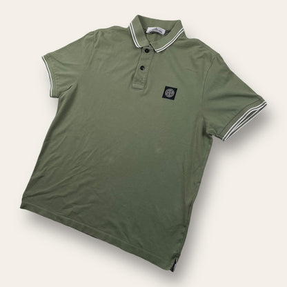 Stone Island polo green - Large