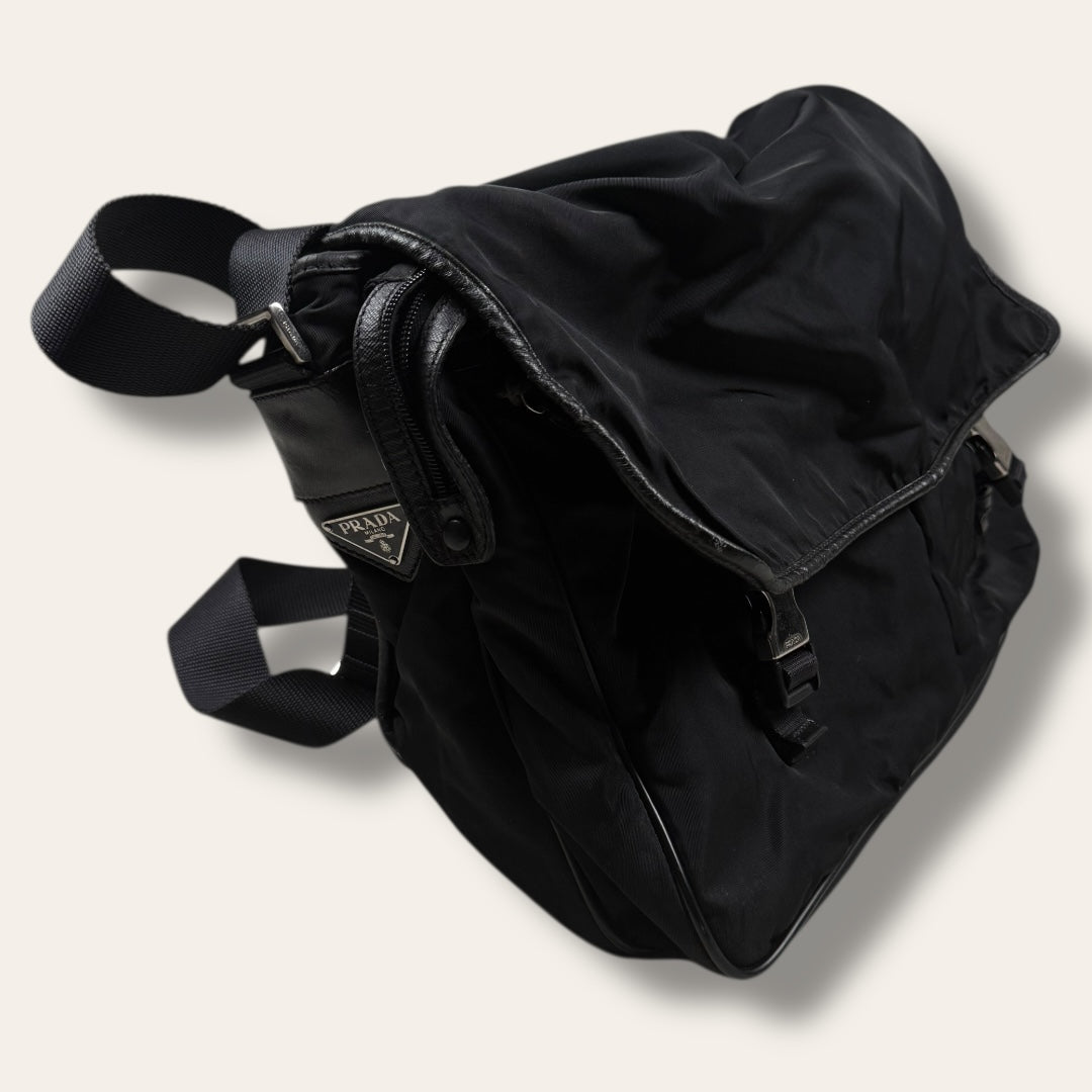 Prada business bag black