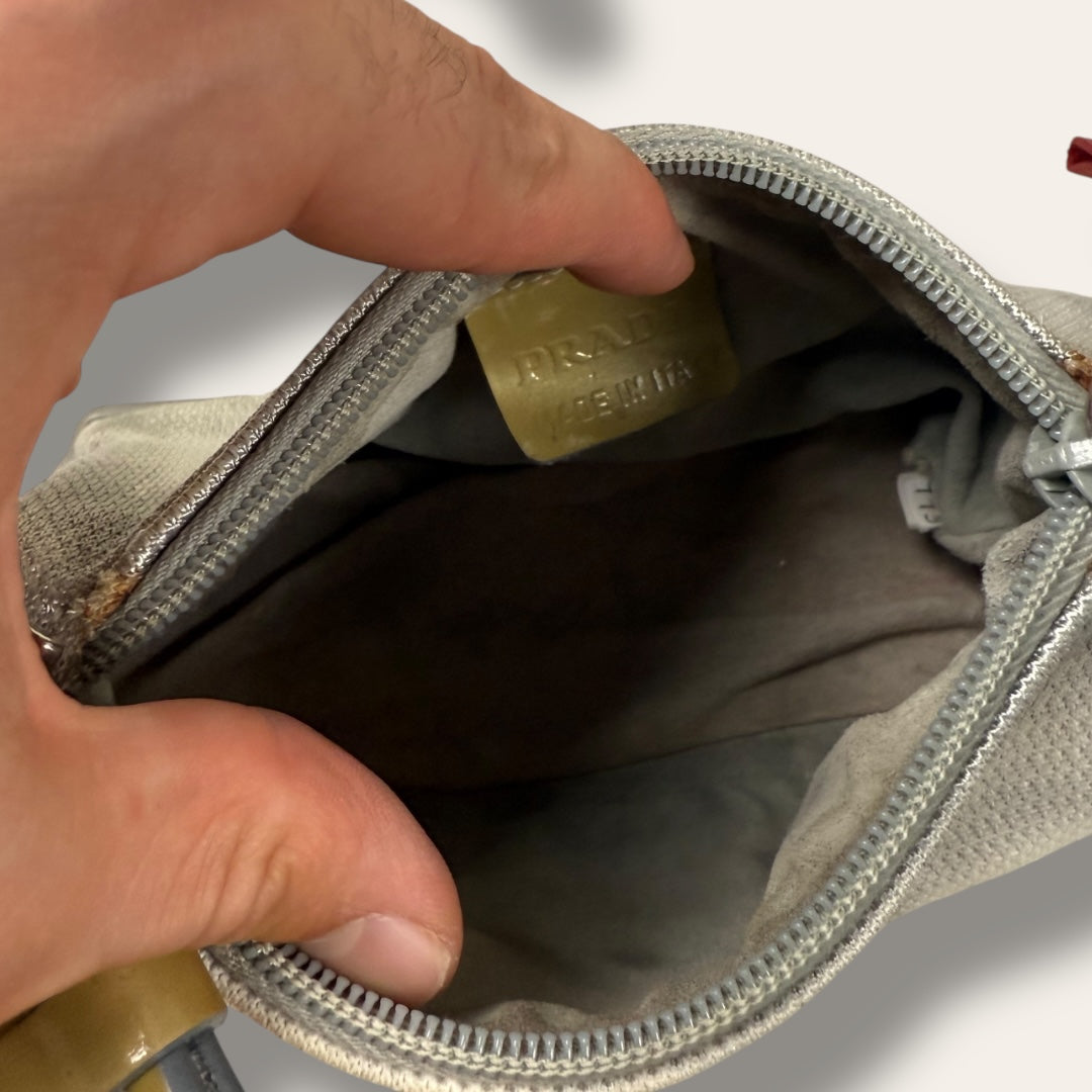 Prada handbag grey
