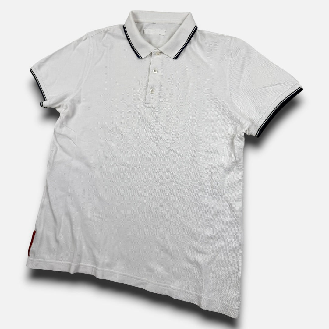 Prada sport polo white - Medium