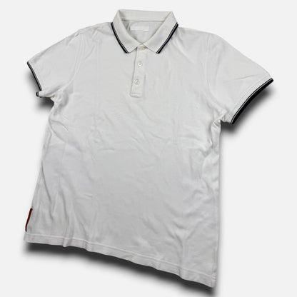 Prada sport polo white - Medium