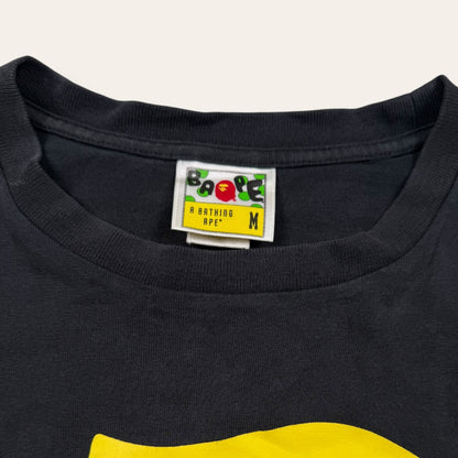 Bape ape tee yellow/black - Medium