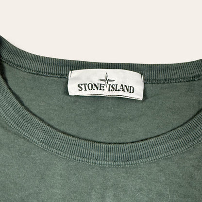 Stone Island tee dark green - Large