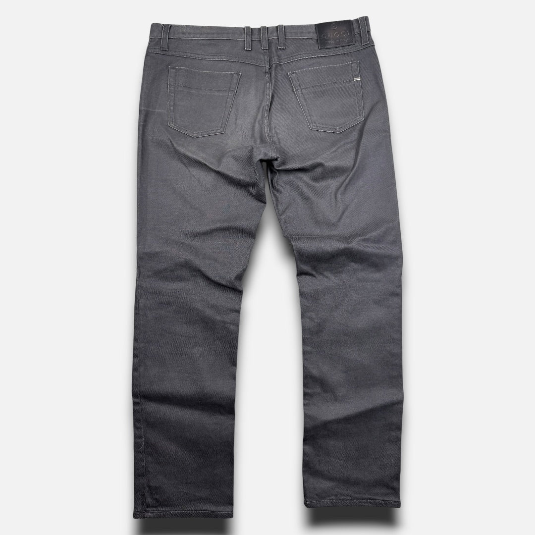 Gucci washed jeans grey - Large