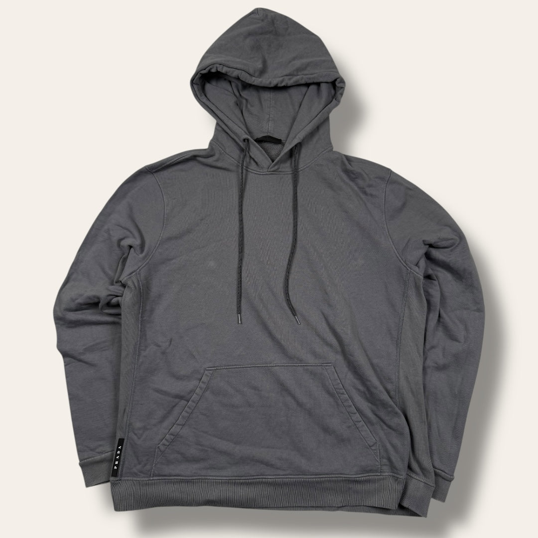Prada hoodie dark grey - Extra large