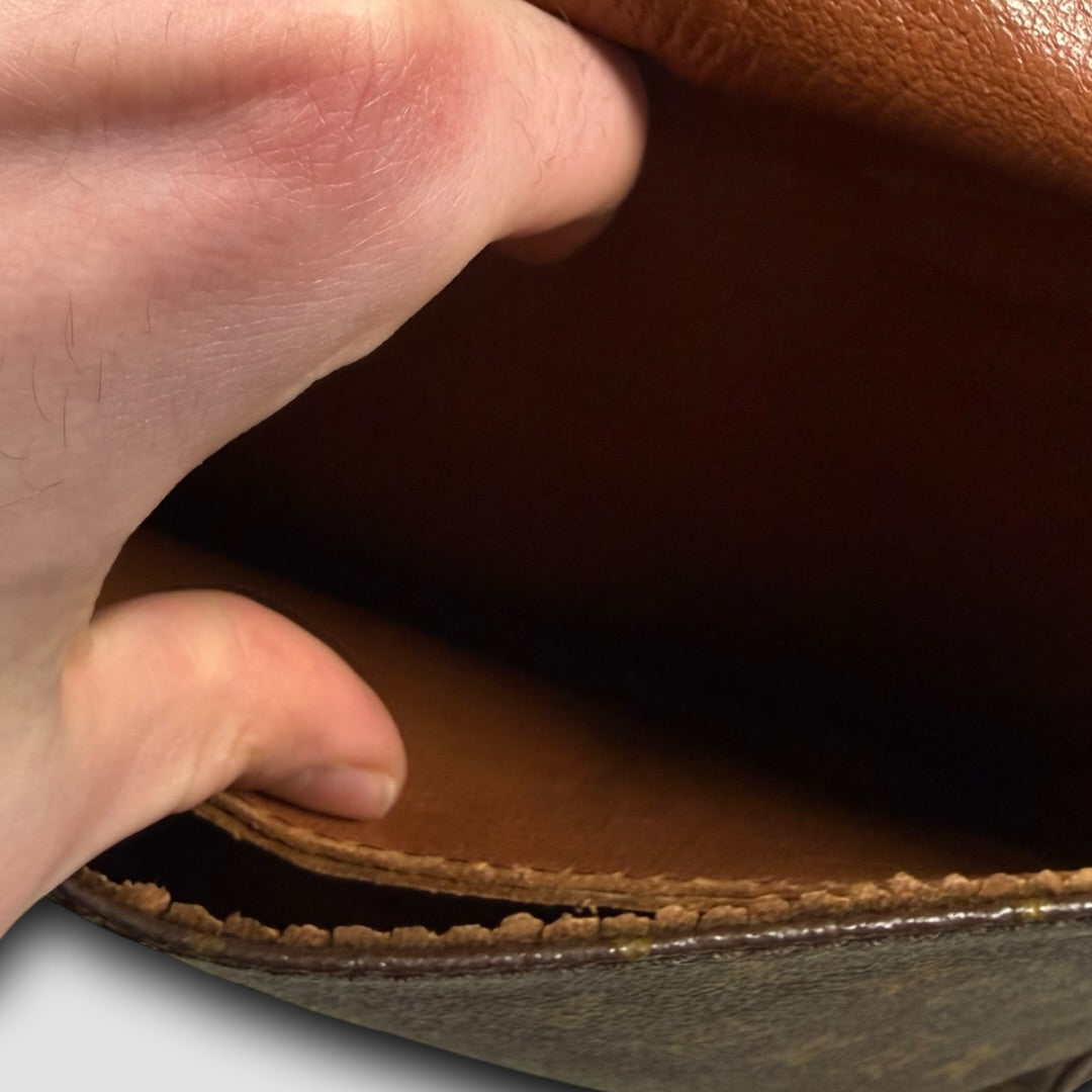 Louis Vuitton Cartouchière GM Monogram Crossbody Bag