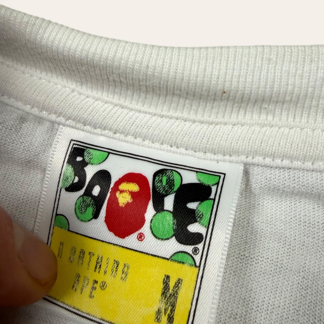 Bape pirates tee white - Medium