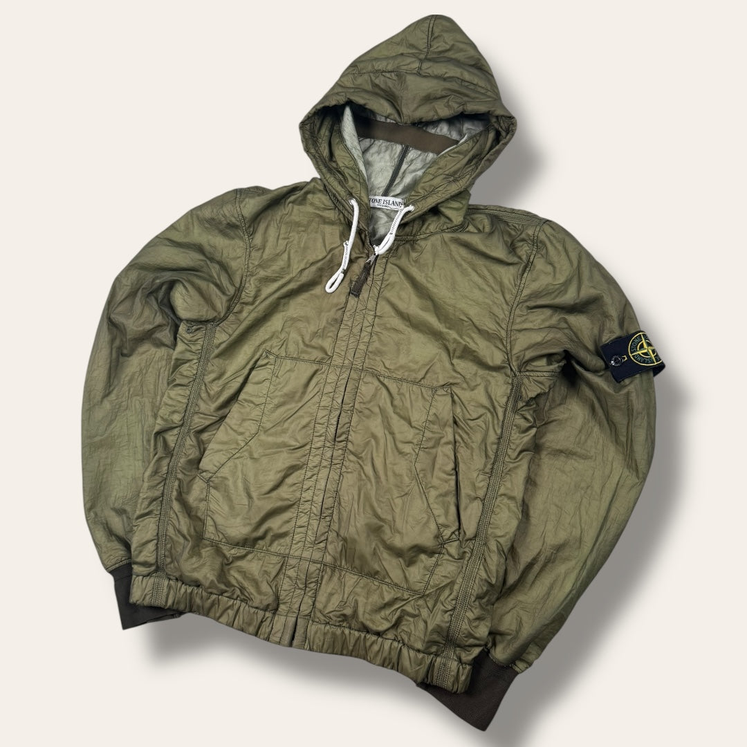 Stone Island jacket dark green - Small