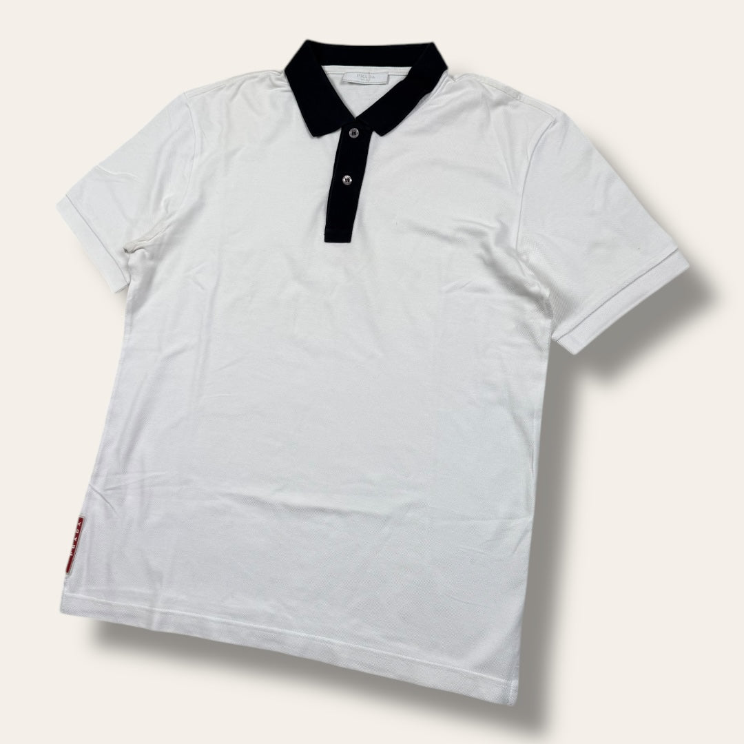 Prada polo white - Large