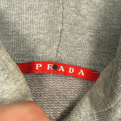Prada sport 2008 hoodie grey - Large