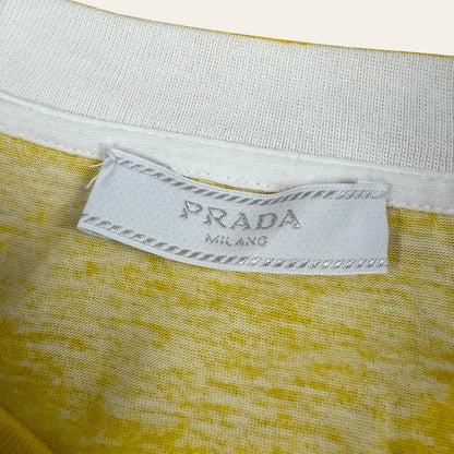 Prada tee 2018 white/yellow - Small