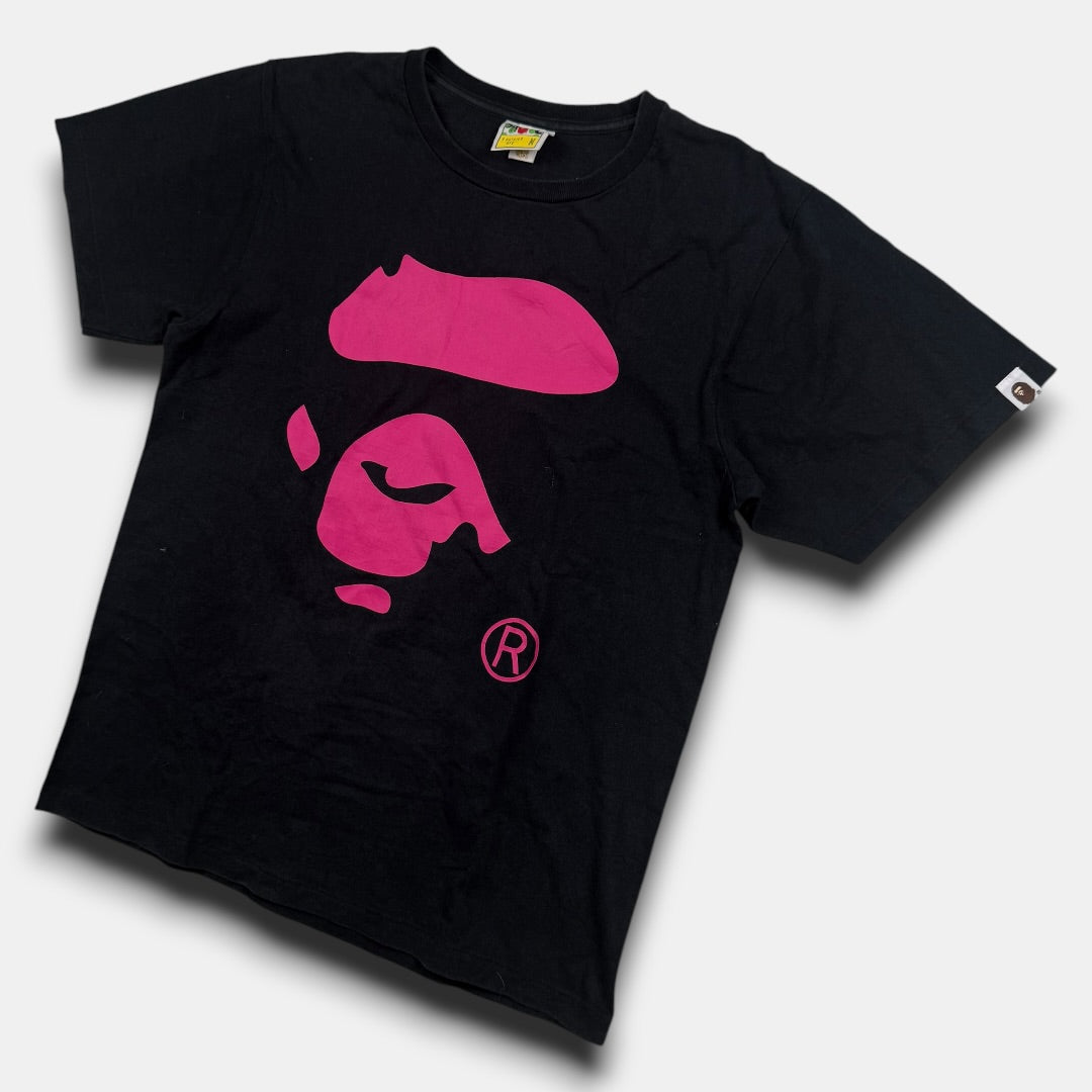 Bape head tee pink - Medium