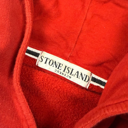 Stone Island hoodie red - Large