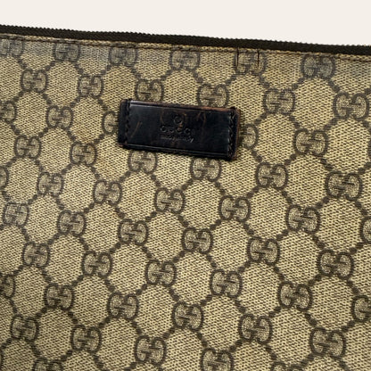 Gucci canvas shoulder bag