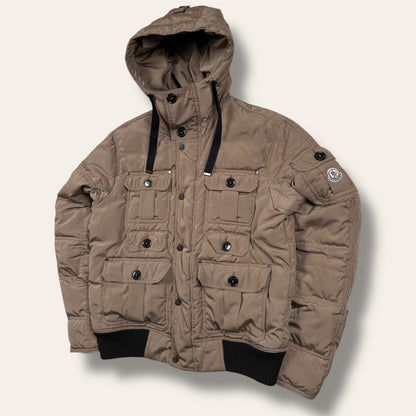 Moncler down jacket brown - Medium