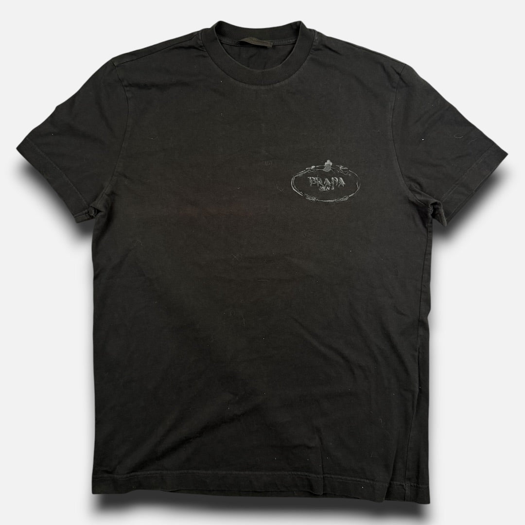 Prada tee black - Medium