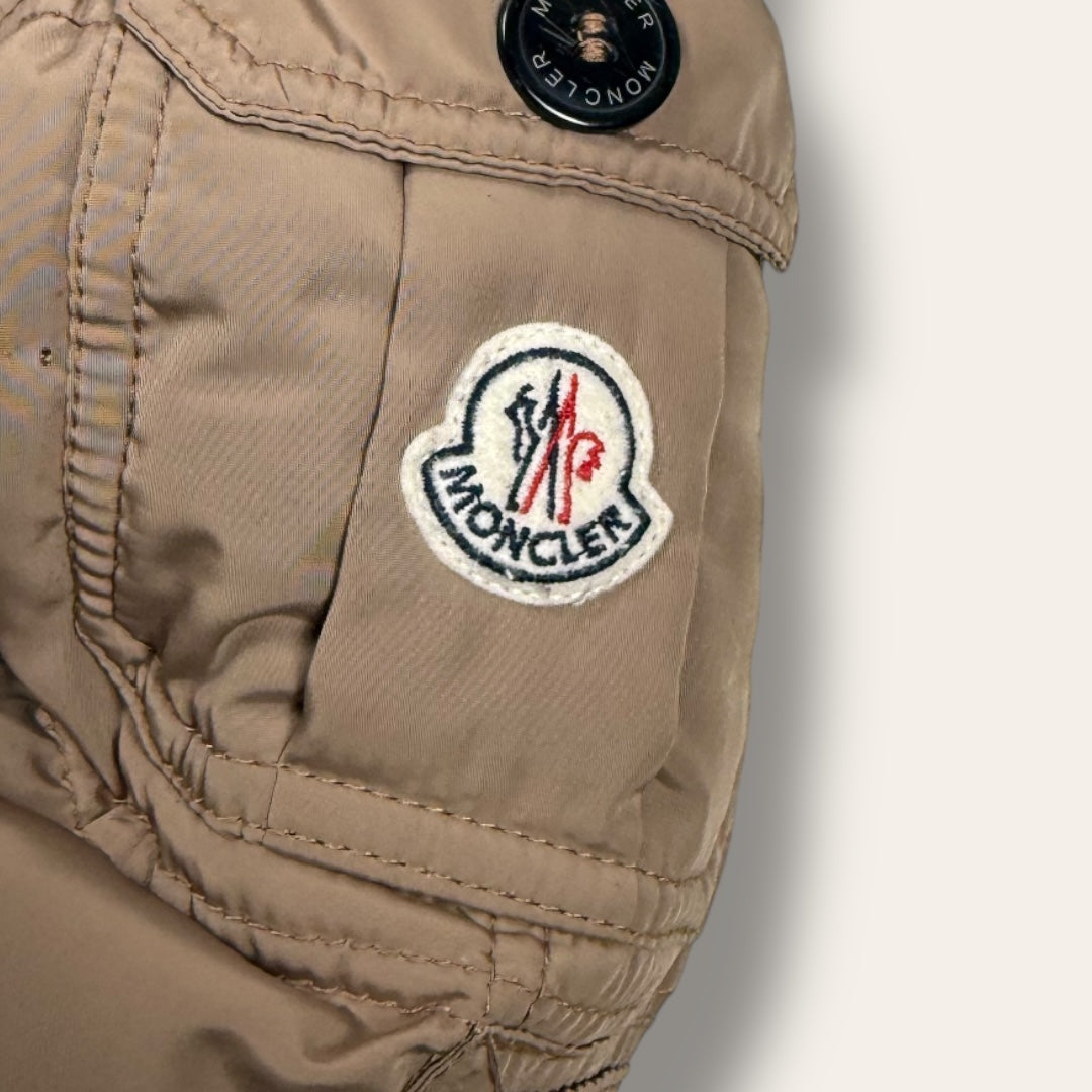 Moncler down jacket brown - Medium