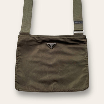 Prada shoulder bag khaki