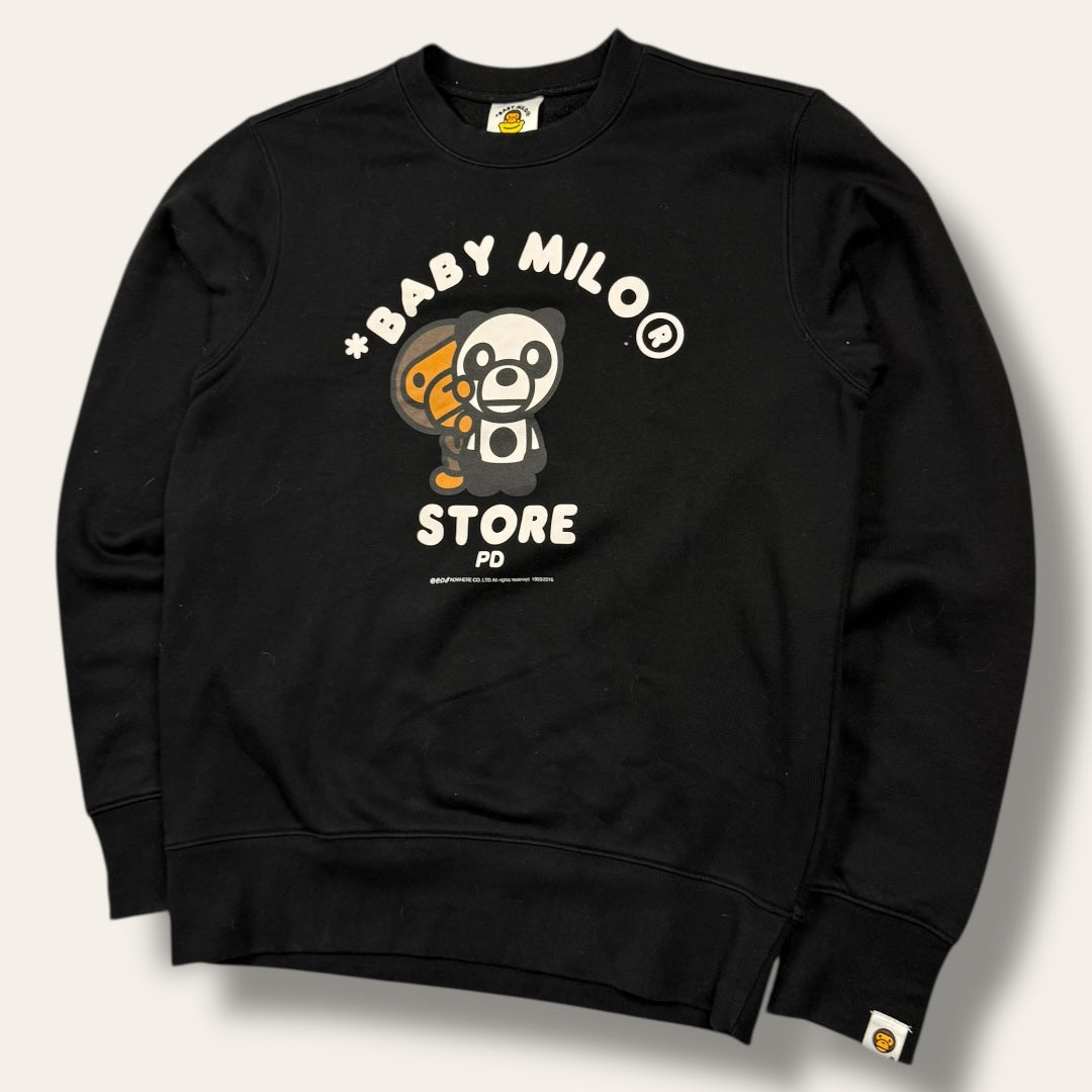 Bape baby milo sweater black - Small
