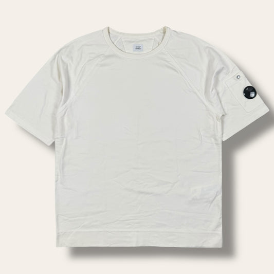 C.P. Company logo tee white - Medium