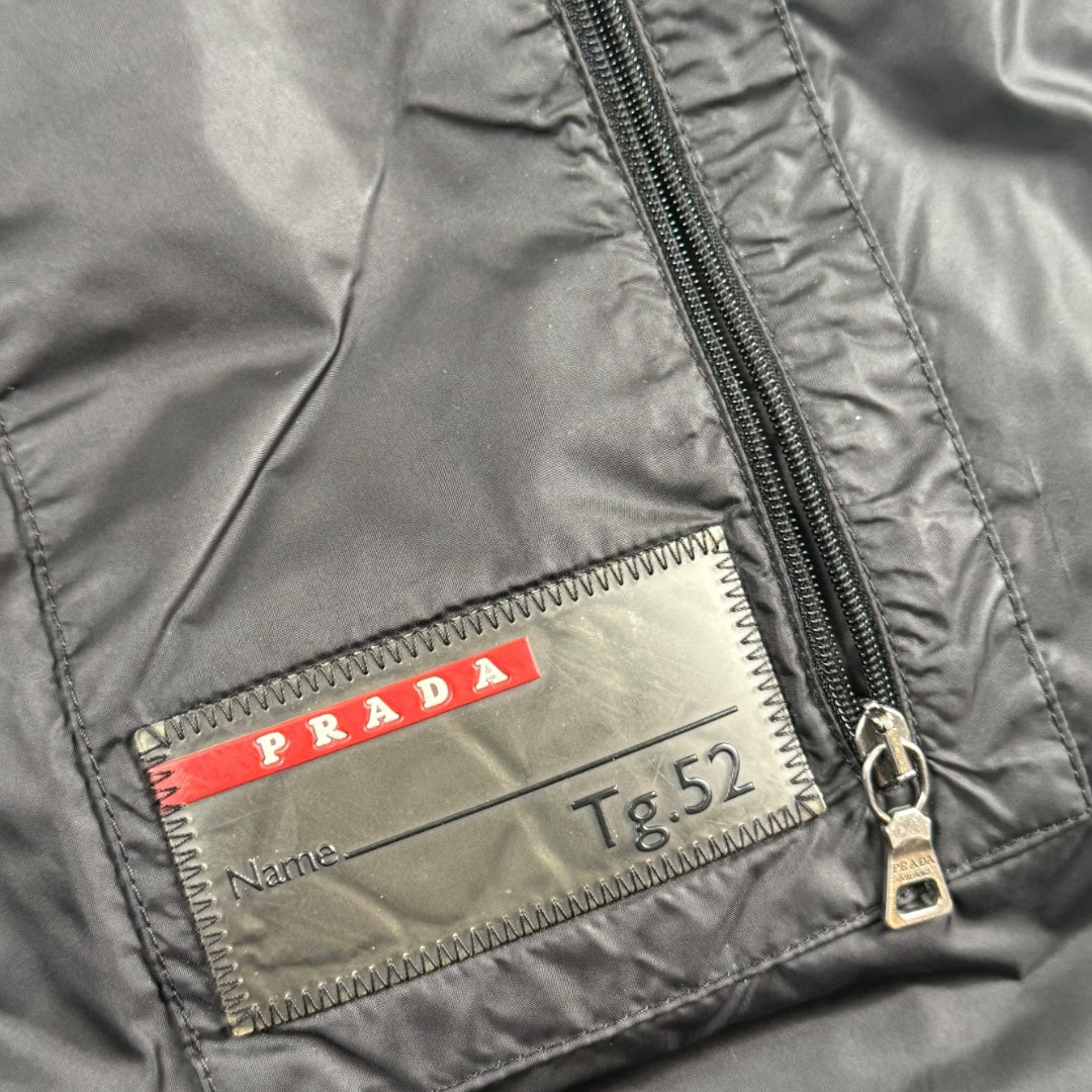 Prada down jacket black - Medium