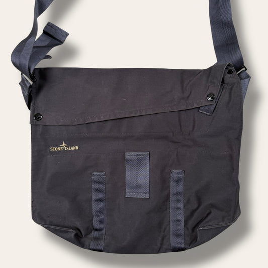 Stone Island shoulder bag blue