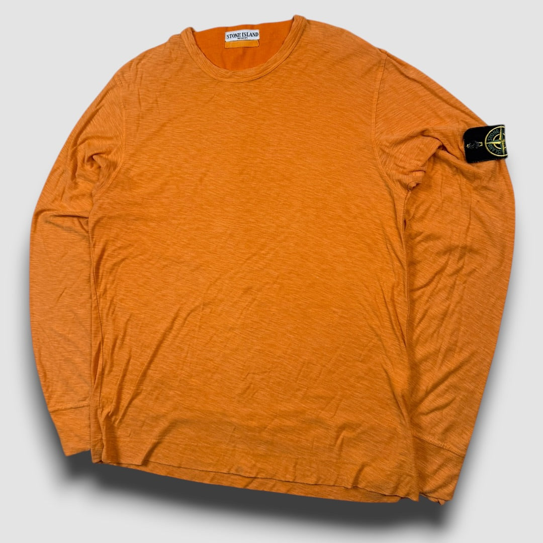 Stone Island longsleeve orange - Large