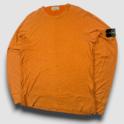 Stone Island longsleeve orange - Large
