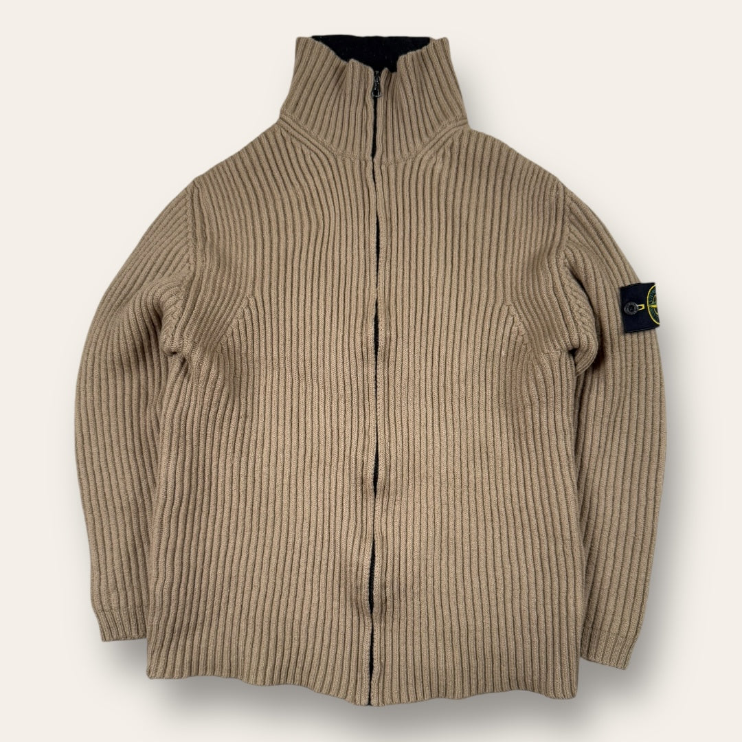 Stone island zip-up beige - Small