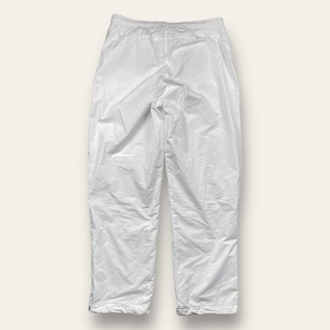 Nike parachute trackpants white - Large